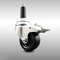 Service Caster 3 Inch 316SS Hard Rubber Swivel 7/8 Inch Expanding Stem Caster Lock Brake SCC SCC-SS316TTLEX20S314-HRS-78 - alternate 2